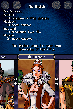Civilization Revolution screenshot 2 for Nintendo DS